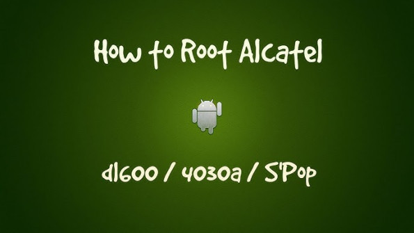 Alcatel one touch s pop 4030y android root  -  updated May 2024