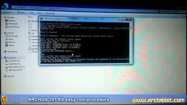 Archos 101 platinum android root  -  updated May 2024