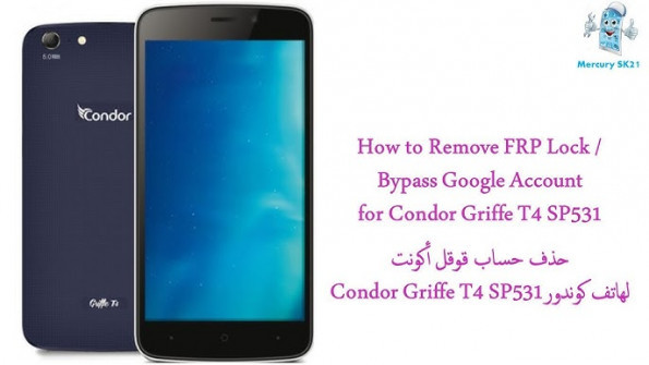 Condor griffe t4 sp531 android root  -  updated May 2024