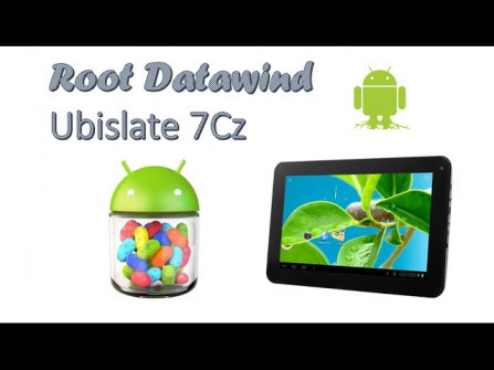 Datawind ubislate 7cz dw ubt27czm android root  -  updated May 2024