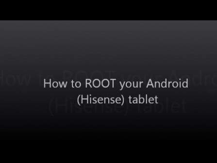 Hisense c 4 android root  -  updated May 2024