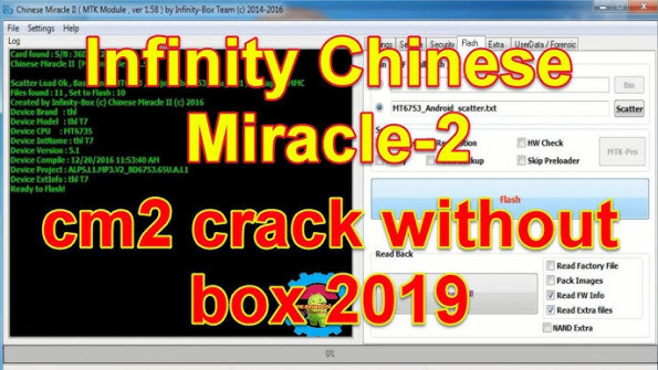 Infinitybox chinese miracle 2 mtk v2 00 android root  -  updated May 2024