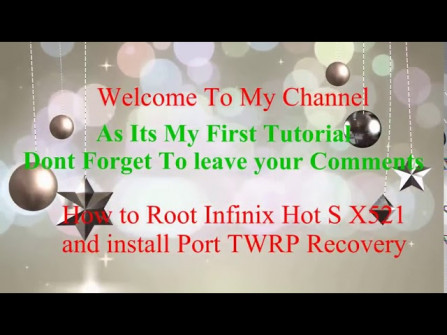 Infinix x521 i1 android root  -  updated May 2024