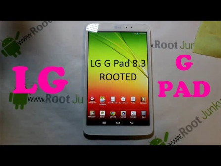 Lg g pad 8 3 v500 android root  -  updated May 2024