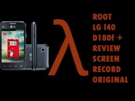 Lg l40 d180f android root  -  updated May 2024