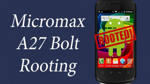 Micromax a27 android root  -  updated March 2024
