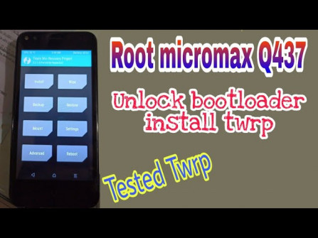 Micromax bharat go q437 android root  -  updated April 2024