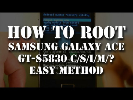 Samsung galaxy ace gt s5830f android root  -  updated May 2024