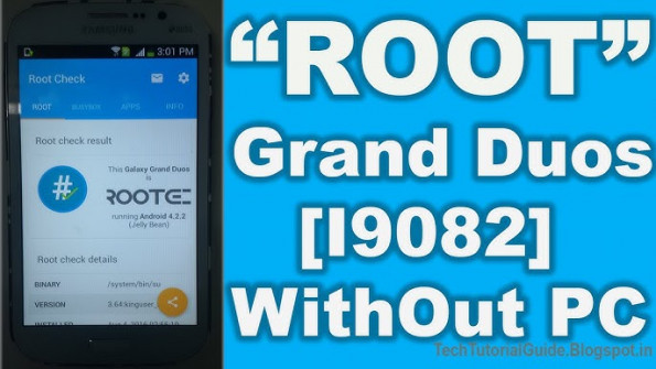 Samsung galaxy grand duos baffin gt i9082i android root  -  updated April 2024