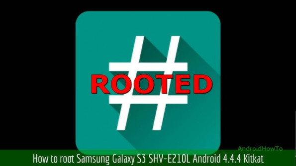 Samsung galaxy s3 c1lgt shv e210l android root  -  updated May 2024