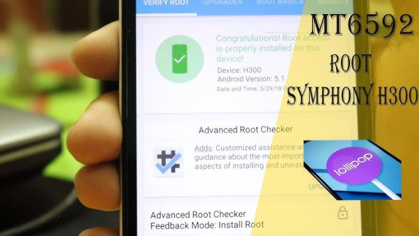 Symphony h300 android root  -  updated April 2024