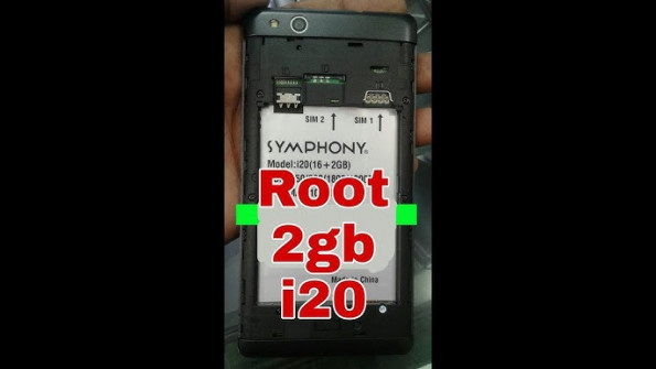 Symphony i20 android root  -  updated April 2024