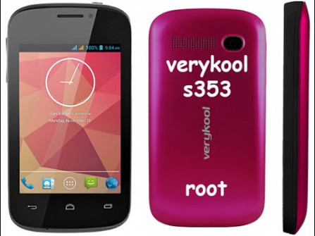 Verykool jasper s353 android root  -  updated May 2024