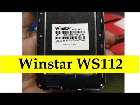 Winstar ws112 android root  -  updated May 2024